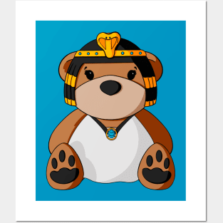 Cleopatra Teddy Bear Posters and Art